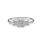 Princess Cut Three Stone Diamond Engagement Ring - Dracakis Jewellers